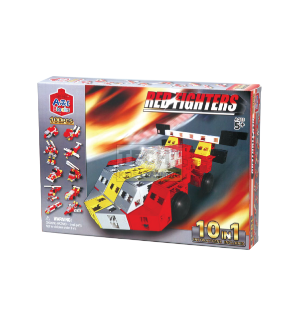 Artec Blocks Red Fighters 10 in 1