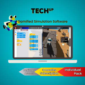 Virtual Robotics & Coding Adventure Game (Beginner Level Only)