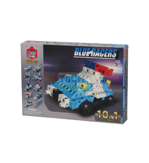 Artec Blocks Blue Racers 10 in 1