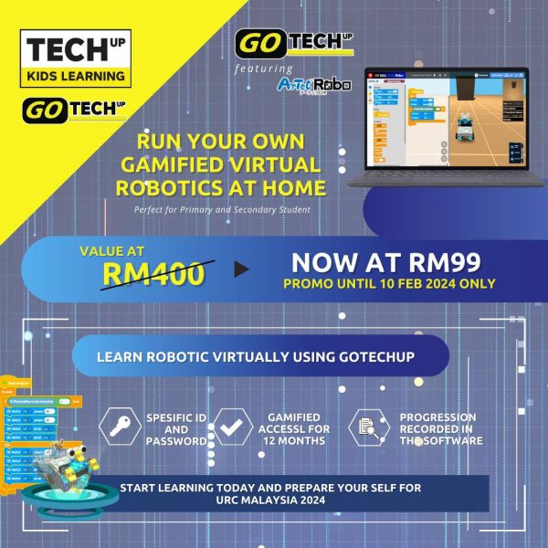 GoTechup x ArtecRobo Version 2