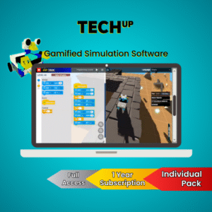 Virtual Robotics & Coding Adventure Game (Full Access)